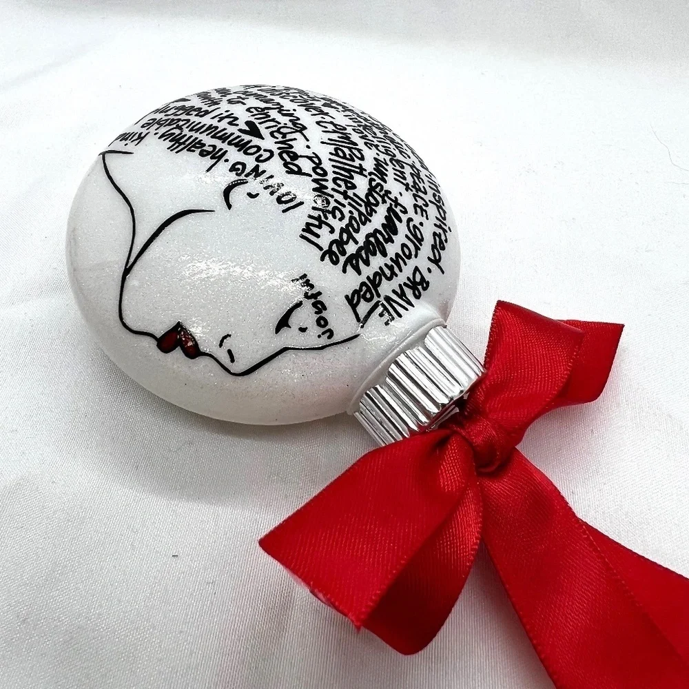 Christmas Ornament: Words of Affirmation – Spread Positivity and Holiday Cheer!